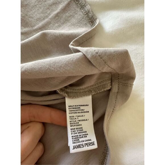 NWT James Peres V-Neck Long Sleeve Button-Up Top Size: S - Picture 6 of 11